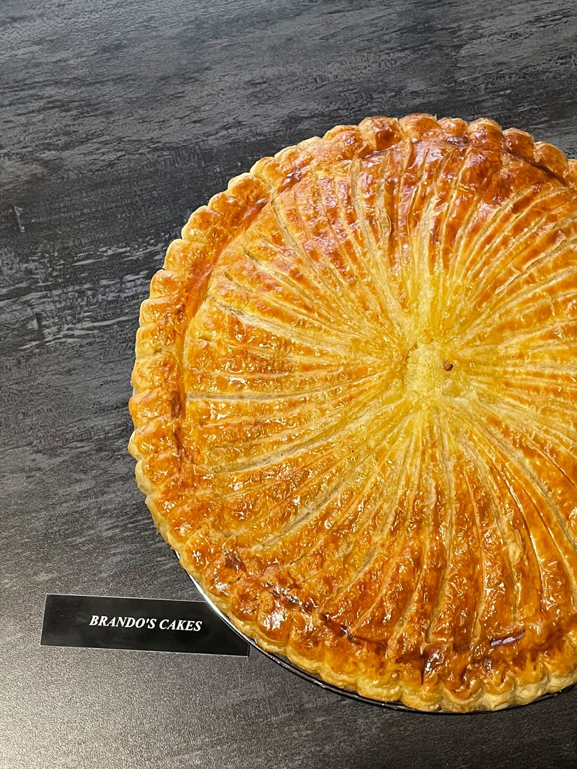 Galette des Rois aux Pommes ou Frangipane